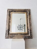 Vintage Big Mirror, Baroque mirror with beveled edges, wall hanging, interior design - Image 5