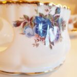 Vintage Royal Albert Moonlight Rose Tea Pot Warmer - English Bone China - Image 8